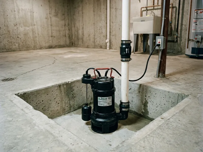 Sump Pump Installation Plumber in Rosendale, WI